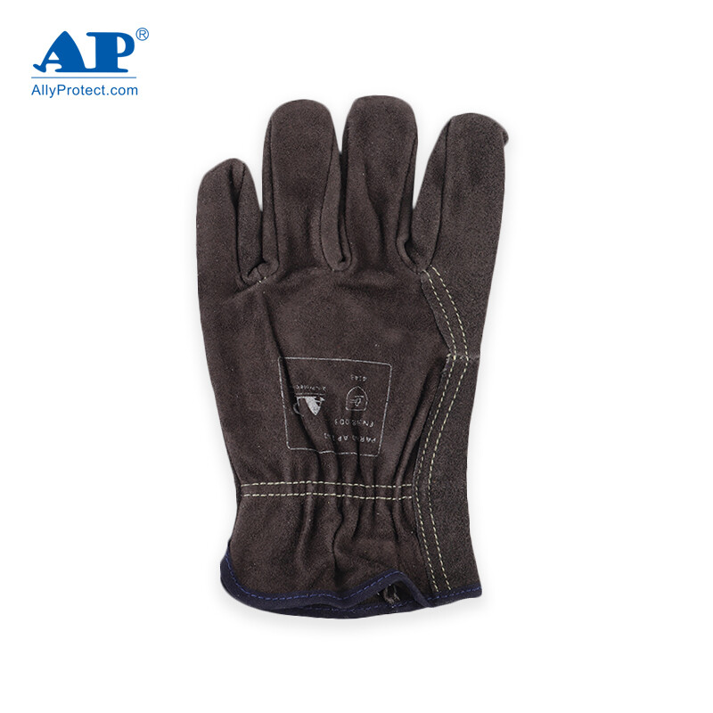 友盟AP-1301炭啡色牛二層皮勞保手套圖片1 友盟AP-1301炭啡色牛二層皮勞保手套圖片1