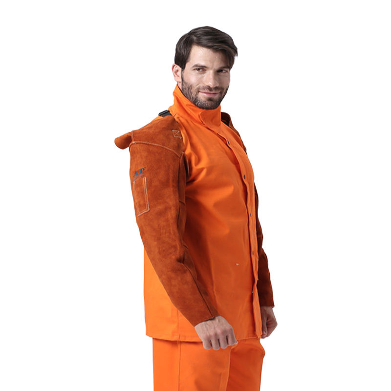 友盟AP-9115咖啡色牛二層芯皮連臂套袖圖片3 友盟AP-9115咖啡色牛二層芯皮連臂套袖圖片3