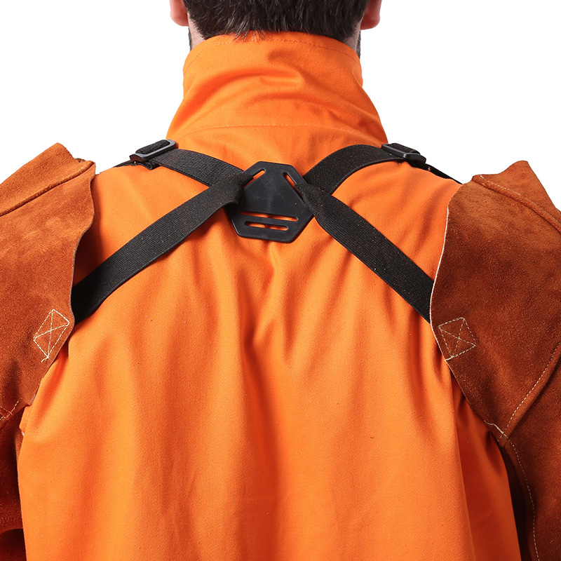 友盟AP-9115咖啡色牛二層芯皮連臂套袖圖片2 友盟AP-9115咖啡色牛二層芯皮連臂套袖圖片2