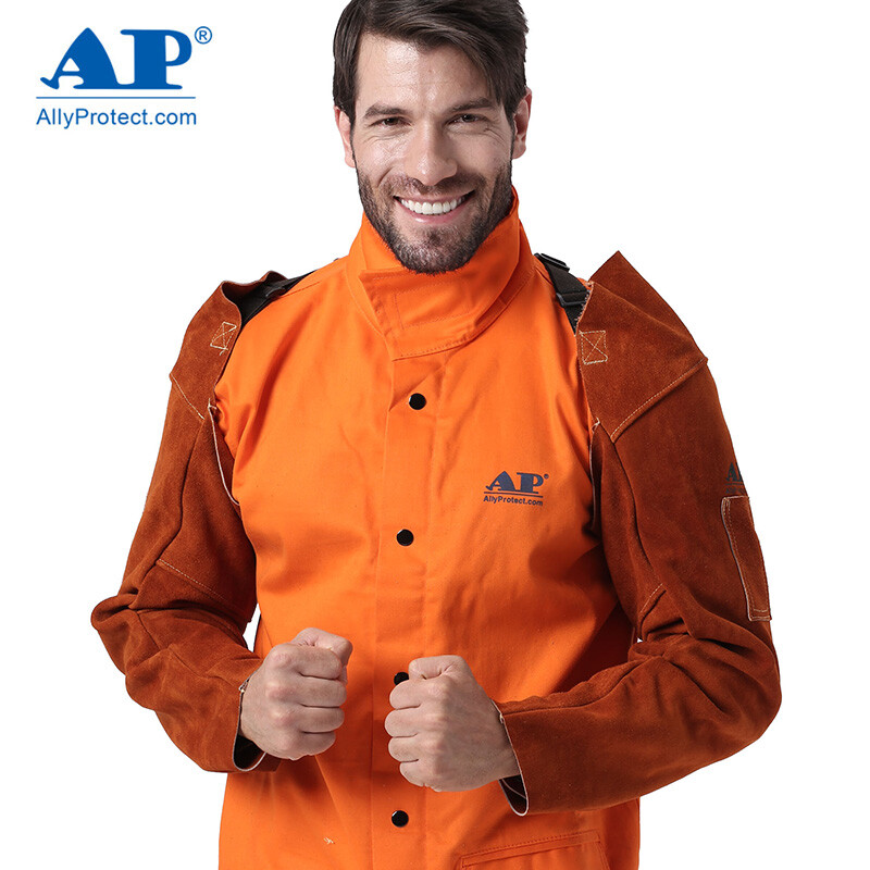 友盟AP-9115咖啡色牛二層芯皮連臂套袖圖片1 友盟AP-9115咖啡色牛二層芯皮連臂套袖圖片1