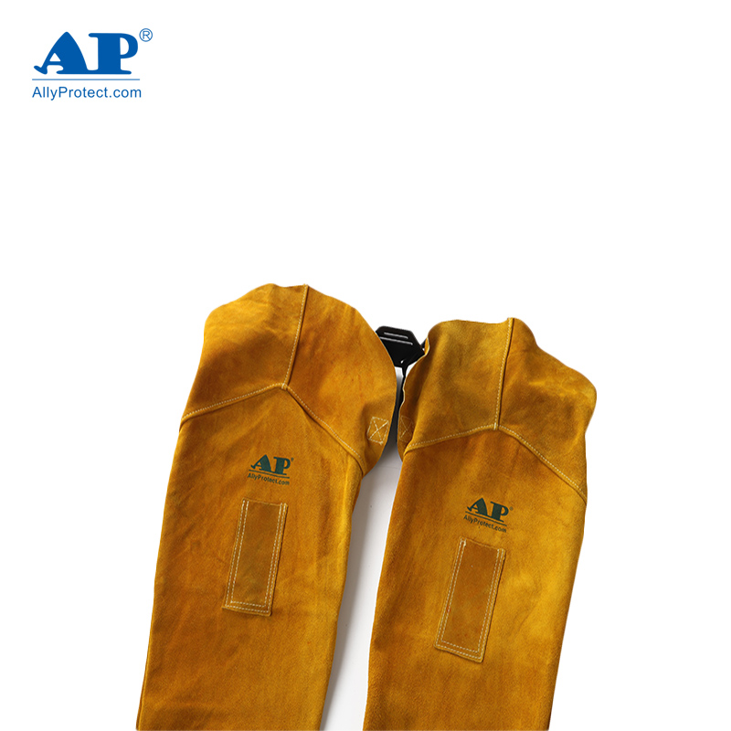 友盟AP-9118金黃色耐磨抗火連臂套袖圖片3 友盟AP-9118金黃色耐磨抗火連臂套袖圖片3