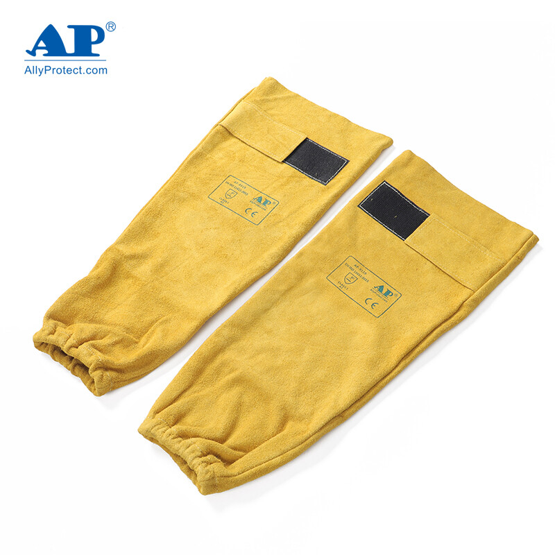 友盟AP-9119牛二層薄芯皮耐高溫套袖圖片3 友盟AP-9119牛二層薄芯皮耐高溫套袖圖片3