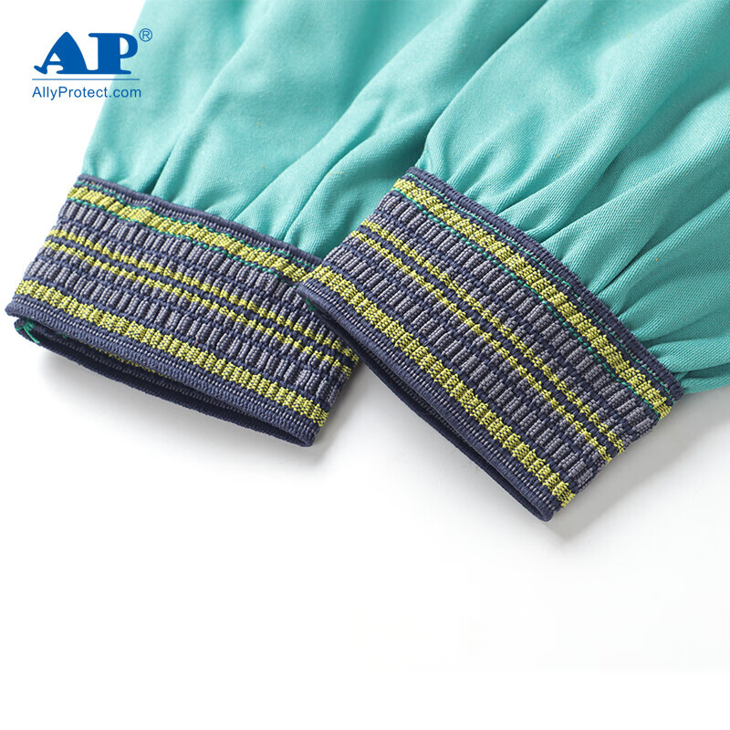 友盟AP-9104綠色防火布配彈力橡筋套袖圖片2