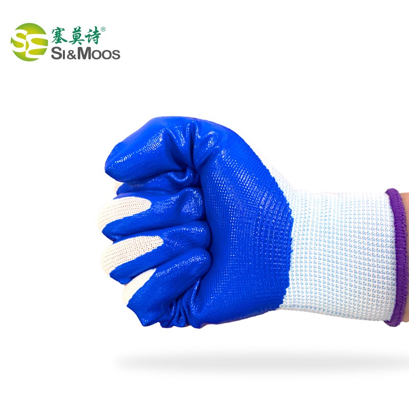 塞莫詩(shī)CG904BW藍(lán)色浸膠丁腈手套圖片2 塞莫詩(shī)CG904BW藍(lán)色浸膠丁腈手套圖片2