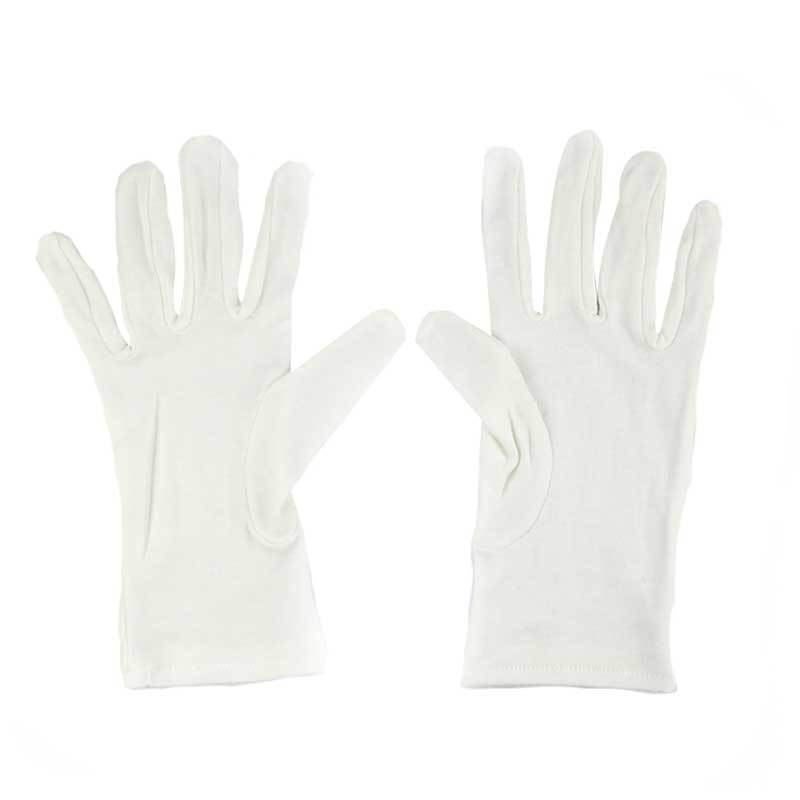 漢盾HD-GP5507滌綸背三筋白色禮儀勞保手套圖片2 漢盾HD-GP5507滌綸背三筋白色禮儀勞保手套圖片2