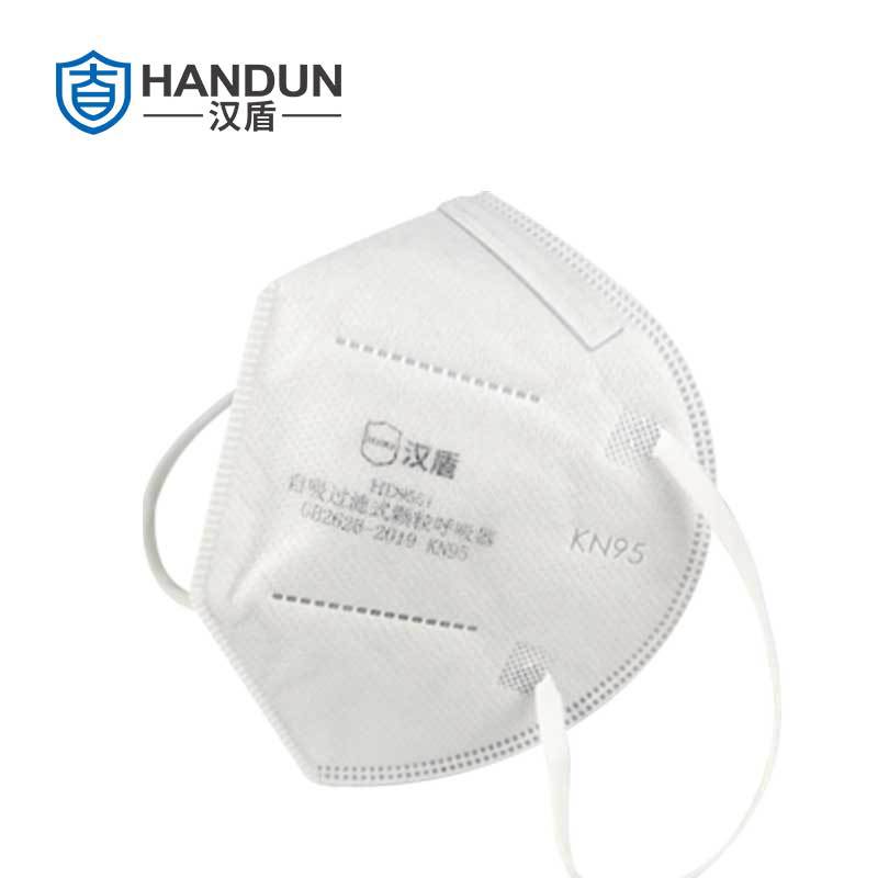 漢盾HD9551 KN95耳帶式折疊防塵口罩圖片2