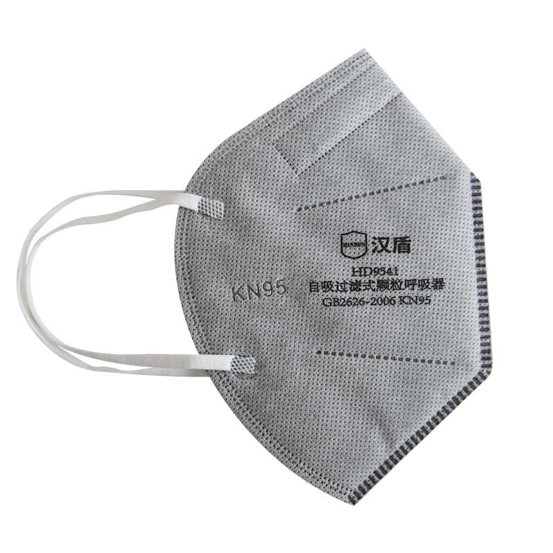 漢盾HD9541 KN95耳帶式折疊活性炭防塵口罩圖片1 漢盾HD9541 KN95耳帶式折疊活性炭防塵口罩圖片1