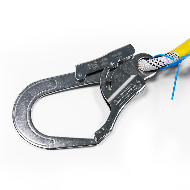 建鋼670120單鉤緩沖減震安全繩圖片4