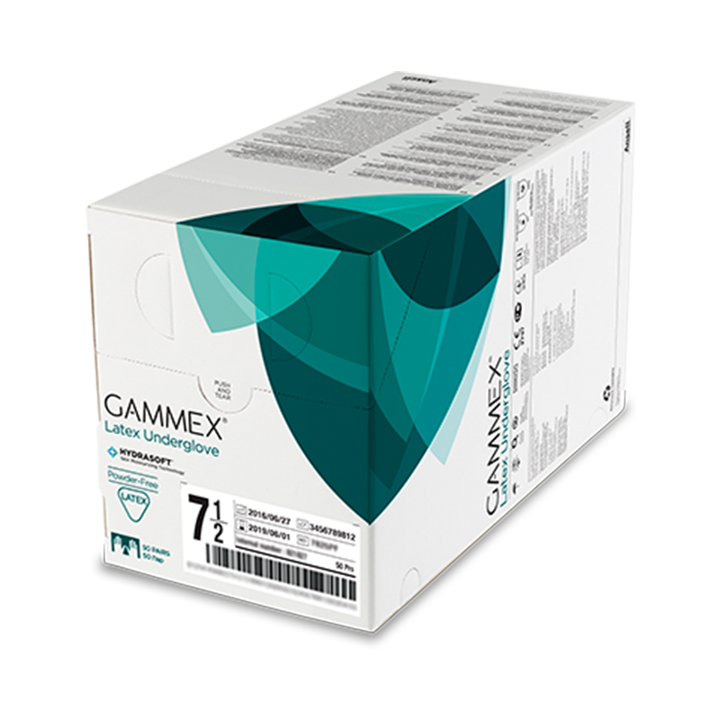 安思爾GAMMEX 330048090無(wú)粉乳膠外科手套圖片1 安思爾GAMMEX 330048090無(wú)粉乳膠外科手套圖片1