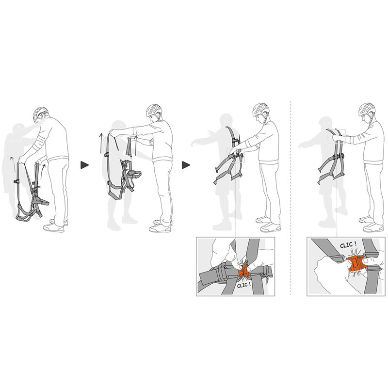 PETZL攀索SWAN EASYFIT STEEL五點(diǎn)式高空安全帶C062AA00圖片4 PETZL攀索SWAN EASYFIT STEEL五點(diǎn)式高空安全帶C062AA00圖片4