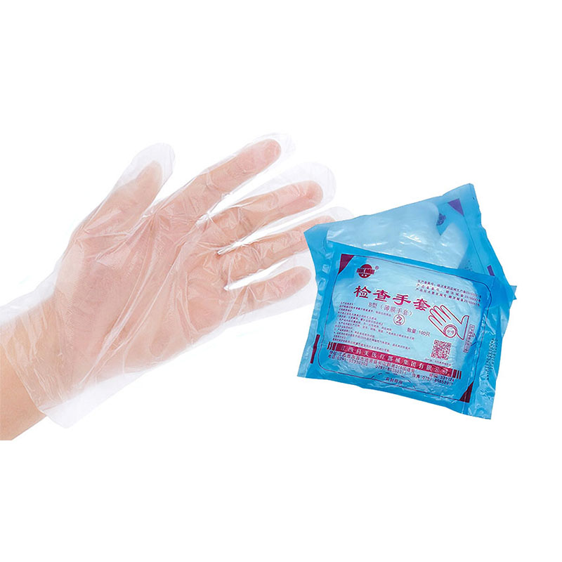 科美B型一次性PE薄膜醫(yī)用檢查手套圖片1