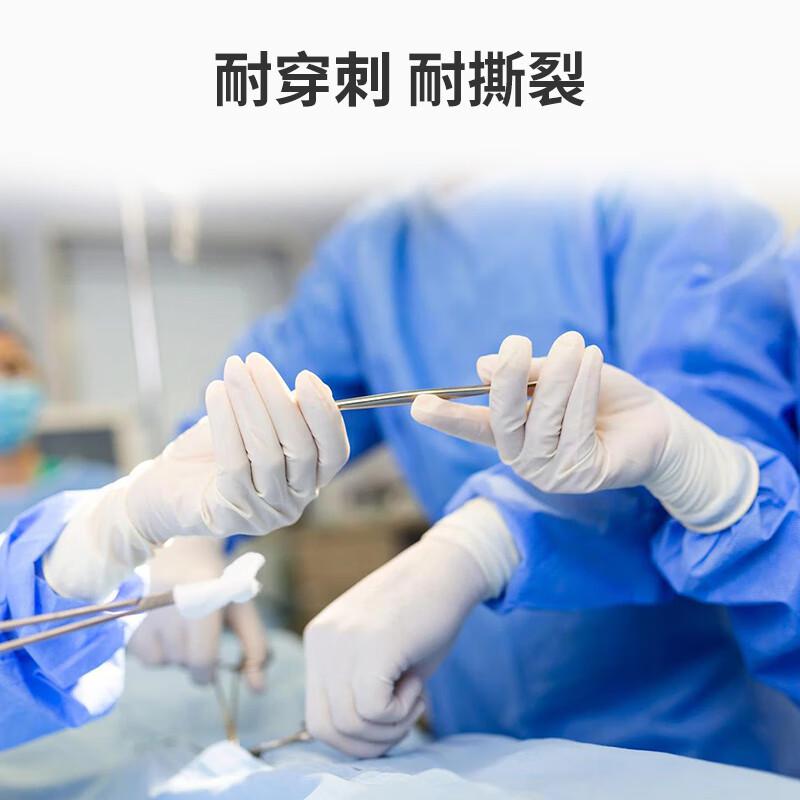 醫(yī)博康Classic NBR WT35白色一次性丁腈檢查手套圖片4 醫(yī)博康Classic NBR WT35白色一次性丁腈檢查手套圖片4