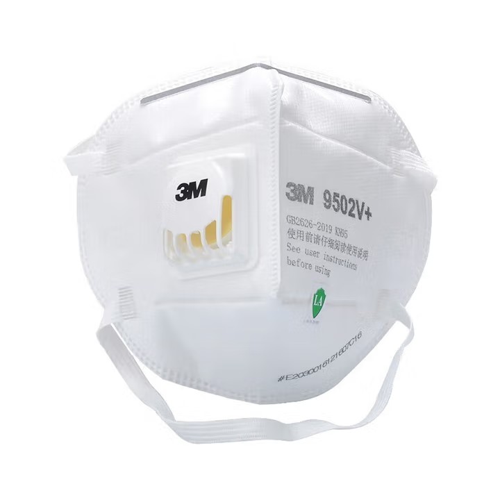 3M 9502V+折疊頭戴式帶閥KN95防塵口罩(獨(dú)立裝)圖片2 3M 9502V+折疊頭戴式帶閥KN95防塵口罩(獨(dú)立裝)圖片2