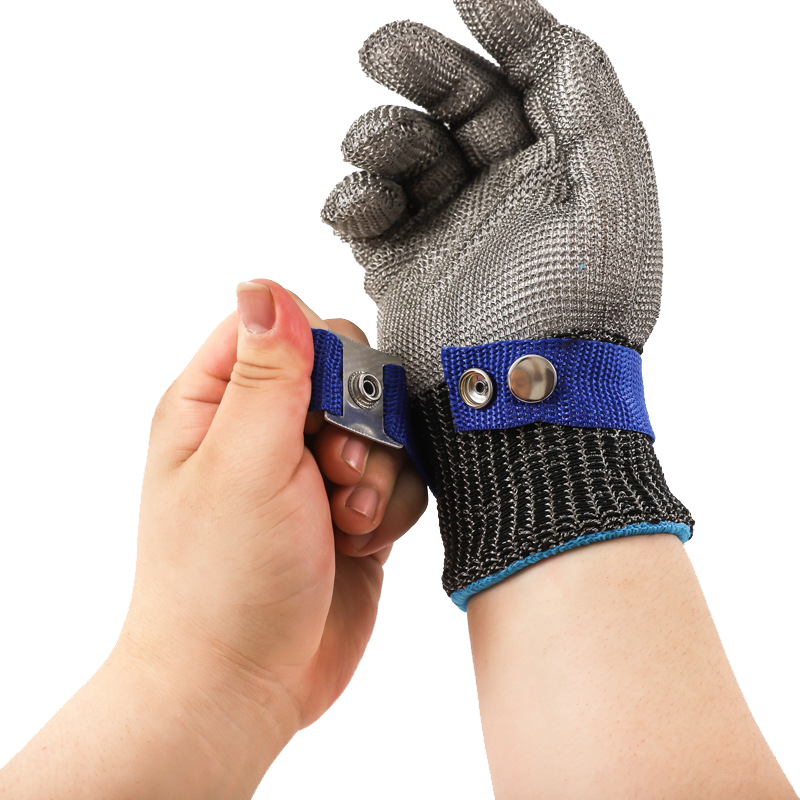 定和DH6152鋼絲金屬防割手套圖片1