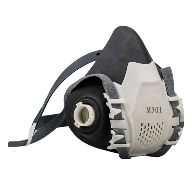 特安護(hù)M301防護(hù)面具液態(tài)硅膠半面罩圖片1