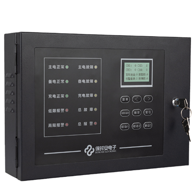 保時安A-4000可燃?xì)怏w報警控制器圖片1 保時安A-4000可燃?xì)怏w報警控制器圖片1
