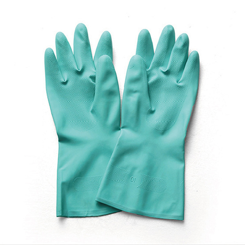 定和DH6025綠色丁腈橡膠防化手套圖片1