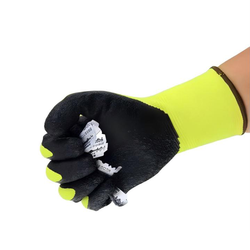 STANLEY史丹利ST5526熒光黃PU掌浸耐磨防滑防刺防割手套圖片2 STANLEY史丹利ST5526熒光黃PU掌浸耐磨防滑防刺防割手套圖片2