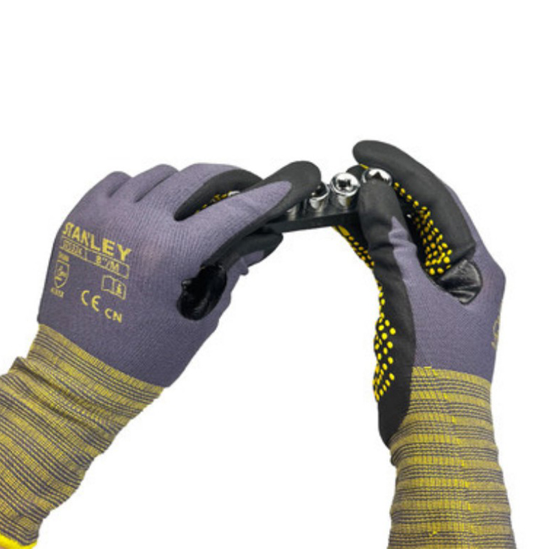 STANLEY史丹利ST5324尼龍氨綸丁腈涂層點塑耐磨防滑勞保手套圖片2 STANLEY史丹利ST5324尼龍氨綸丁腈涂層點塑耐磨防滑勞保手套圖片2