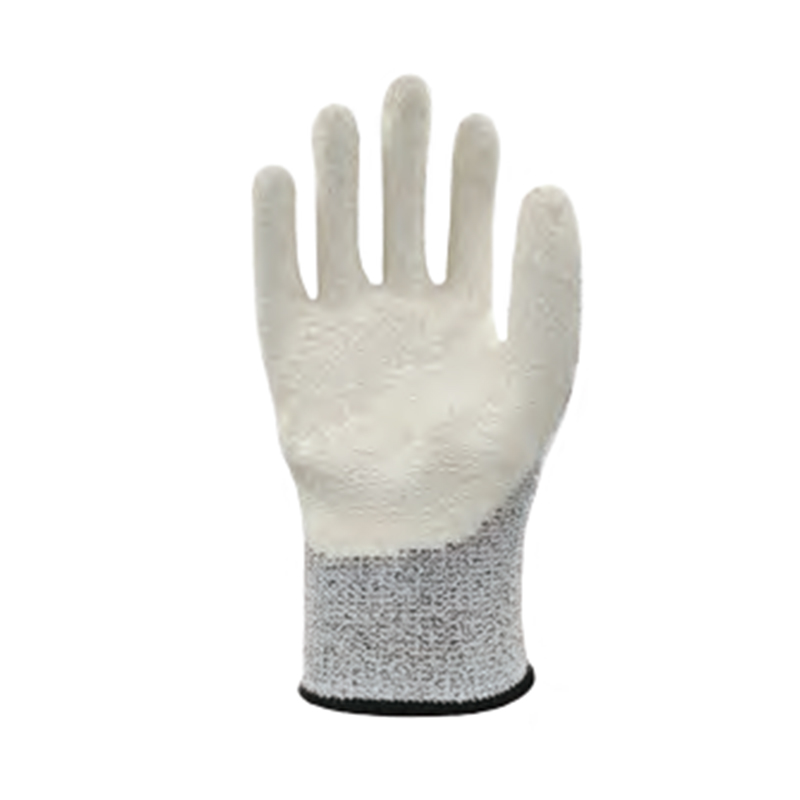 思衛(wèi)爾2321麻灰色13針白乳膠涂掌HPPE玻璃纖維防割手套圖片1 思衛(wèi)爾2321麻灰色13針白乳膠涂掌HPPE玻璃纖維防割手套圖片1