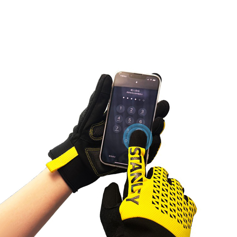 STANLEY史丹利ST5950手掌PVC菱紋加固機(jī)械防震手套圖片3 STANLEY史丹利ST5950手掌PVC菱紋加固機(jī)械防震手套圖片3