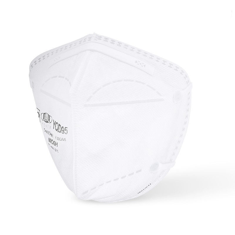 YICHITA宜啟戴YQD95V頭帶式折疊帶閥N95防塵口罩圖片1 YICHITA宜啟戴YQD95V頭帶式折疊帶閥N95防塵口罩圖片1