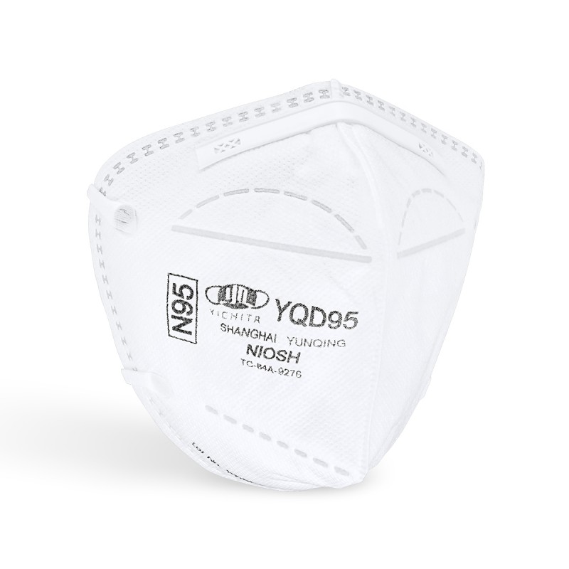 YICHITA宜啟戴YQD95V頭帶式折疊帶閥N95防塵口罩圖片3 YICHITA宜啟戴YQD95V頭帶式折疊帶閥N95防塵口罩圖片3