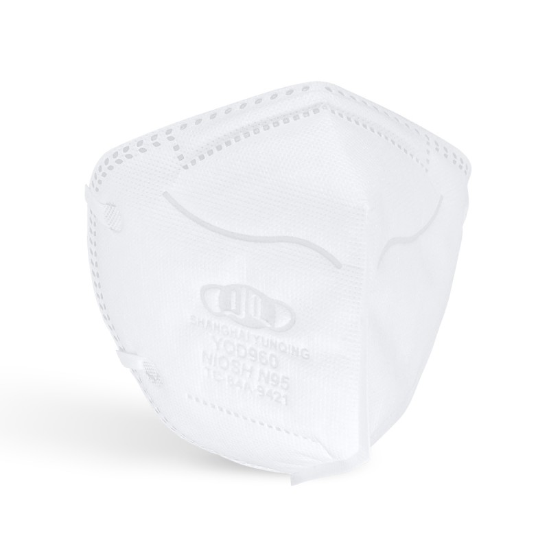 YICHITA宜啟戴YQD961頭帶式折疊帶閥N95防塵口罩圖片3