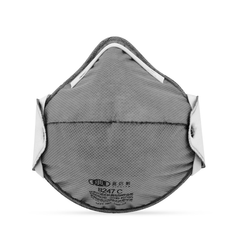 YICHITA宜啟戴YQD8577C頭帶式杯型帶閥有機蒸氣KP95防塵口罩圖片1