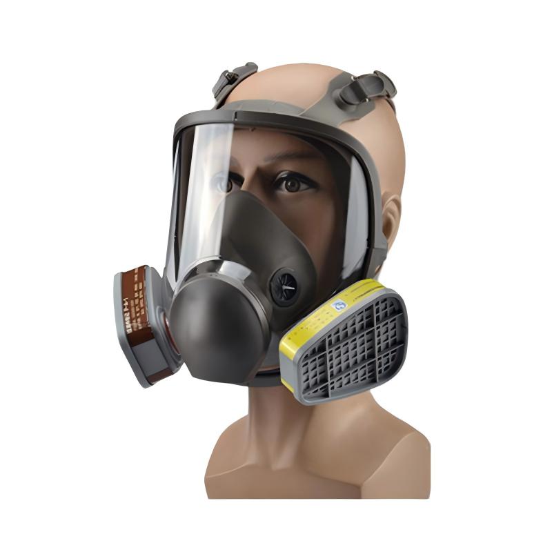 邦固6800橡膠雙濾盒全面罩防毒面具圖片1 邦固6800橡膠雙濾盒全面罩防毒面具圖片1