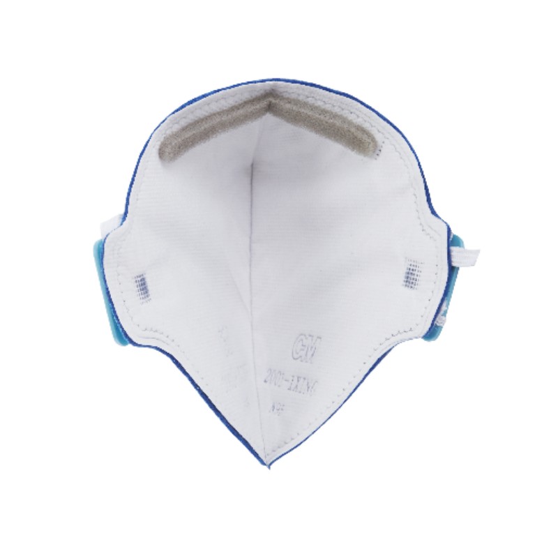 朝美2001藍(lán)色頭戴式KN95防塵口罩圖片3