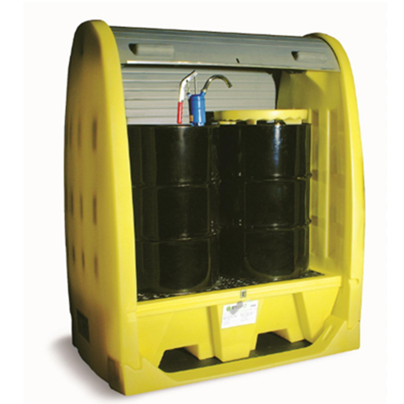 JESERY杰蘇瑞 SD4116防溢漏卷簾式油桶儲(chǔ)存柜圖片3