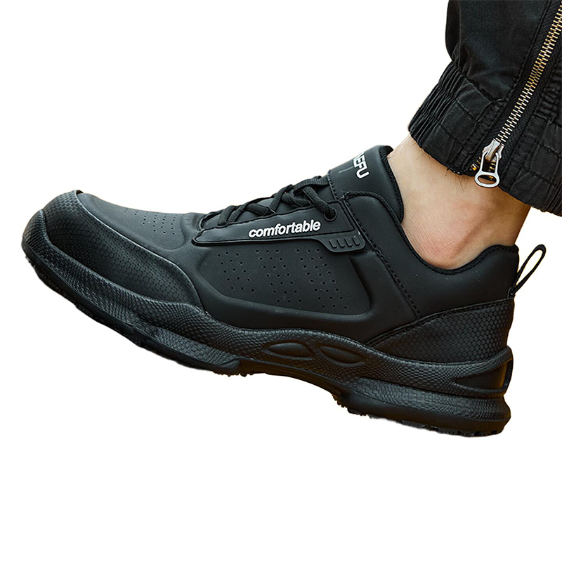 杰孚JF-886-1超纖皮防砸防刺穿6KV絕緣防滑安全鞋圖片4