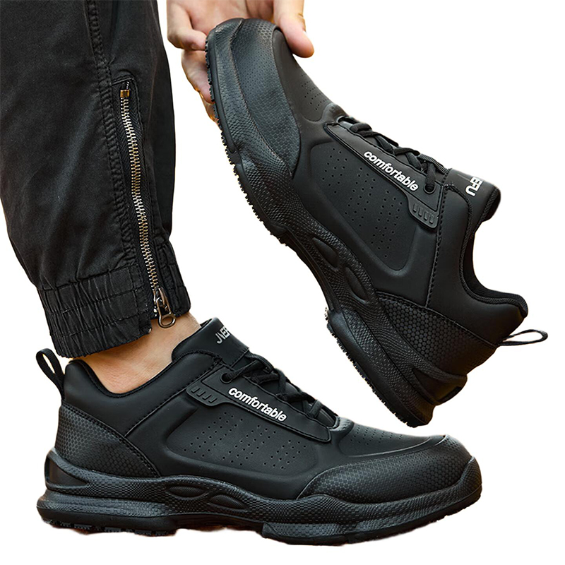 杰孚JF-886-1超纖皮防砸防刺穿6KV絕緣防滑安全鞋圖片6