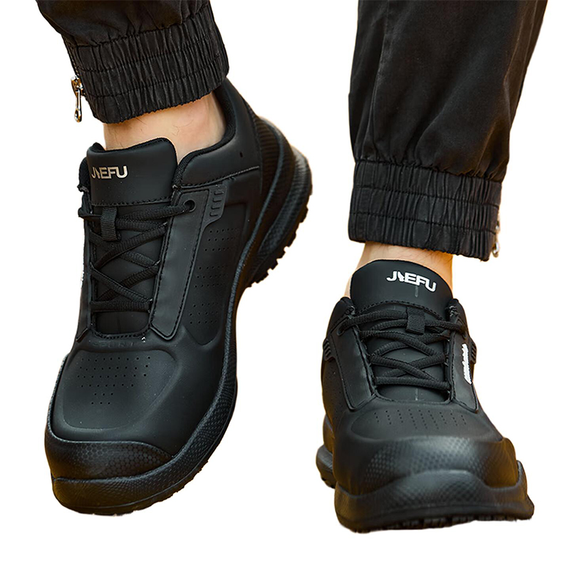 杰孚JF-886-2超纖皮防刺穿6KV絕緣防滑安全鞋圖片2