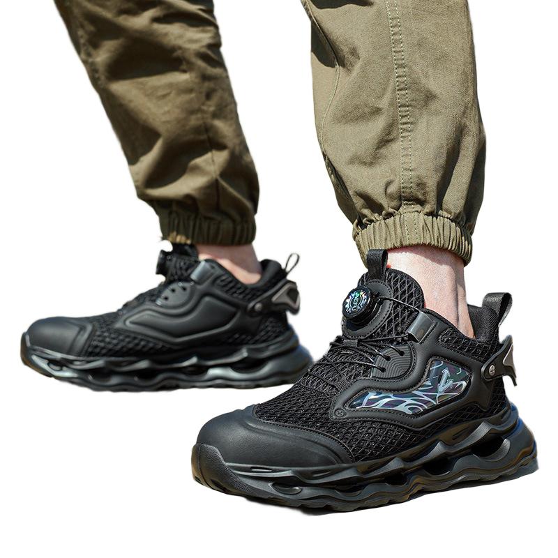 杰孚JF-884網(wǎng)面防砸防刺穿6KV絕緣安全鞋圖片2