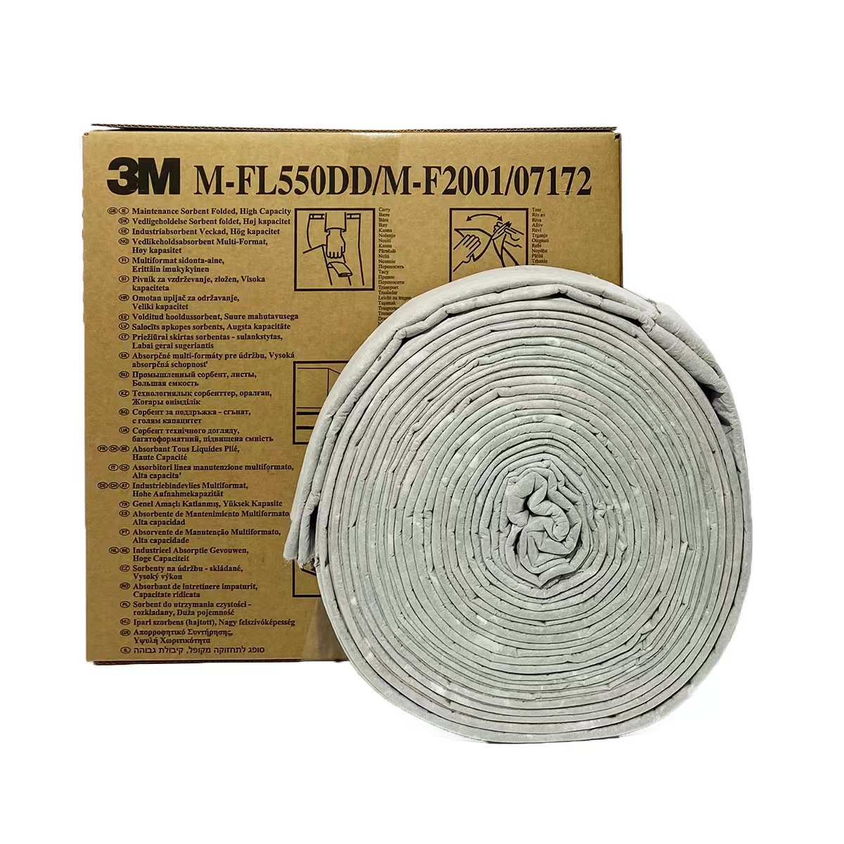 3M M-FL550DD折疊式維修保養(yǎng)型吸收棉
