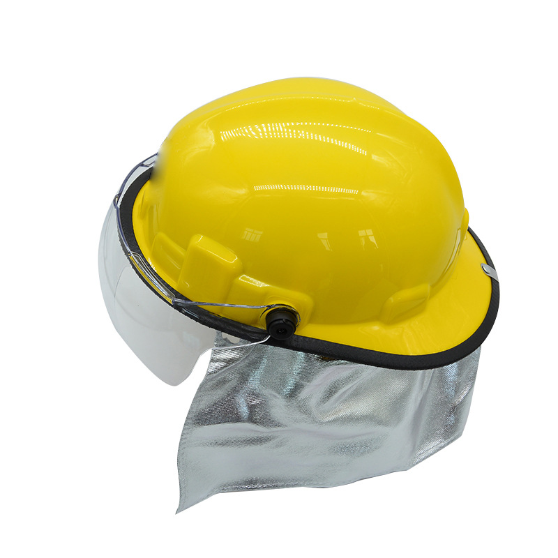 定和DH3101鋁箔披肩02款消防頭盔