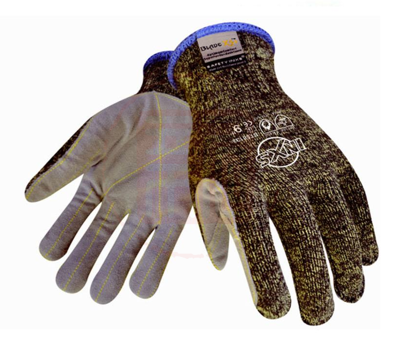 賽立特ST58133-8手掌貼皮5級防割手套