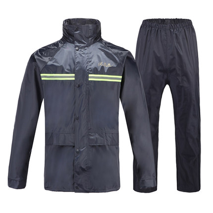 天堂N211-7Ay帶反光條雨衣