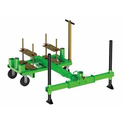 3M8520775DBI-SALA Advanced有限空間可移動式拖車配重底座