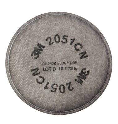 3M2051CN濾棉 KN95過(guò)濾棉
