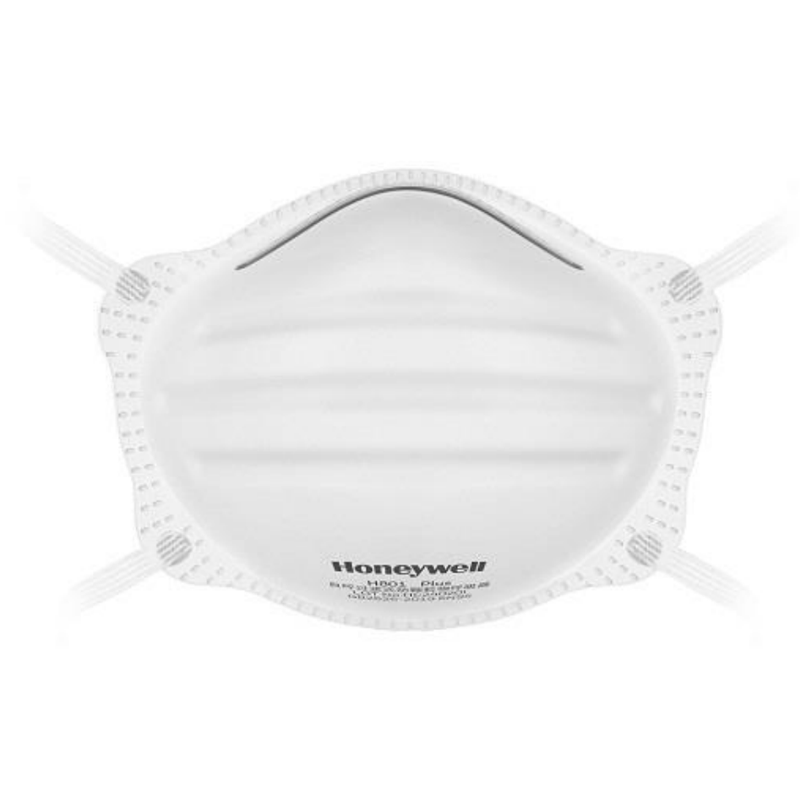 霍尼韋爾H1008001 H801PLUS KN95頭戴式杯狀舒適型防塵口罩