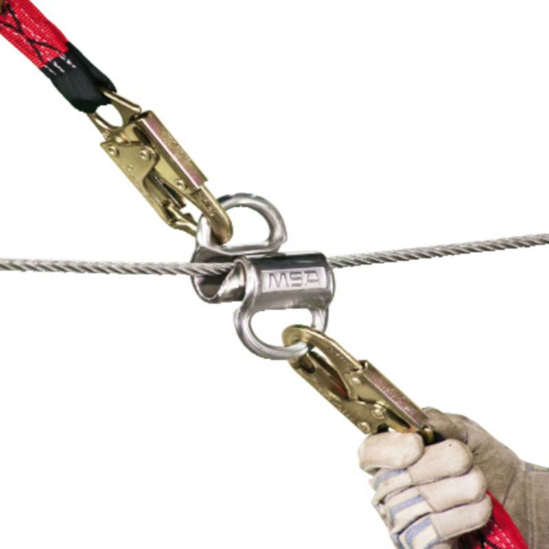 梅思安10150415智巧星雙人水平生命線系統(tǒng)