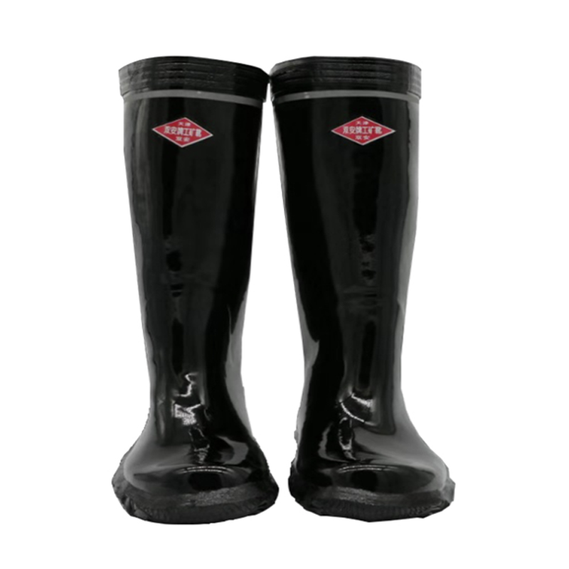 雙安BX002中筒工礦靴