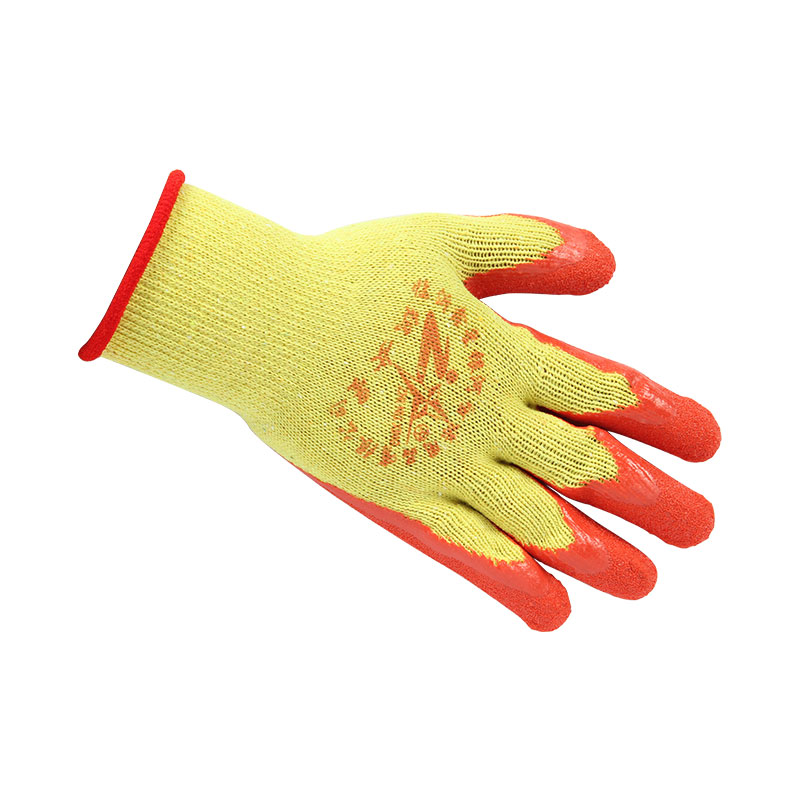 牛郎星紗線皺紋勞保手套