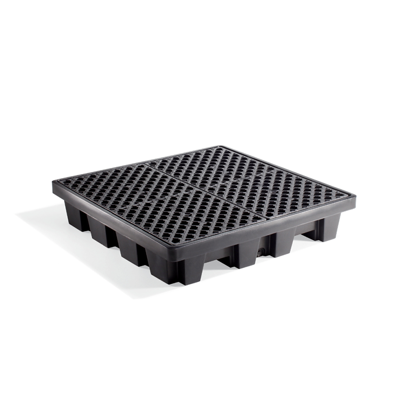 New pig PAK210-WD聚乙烯四桶盛漏托盤(pán)