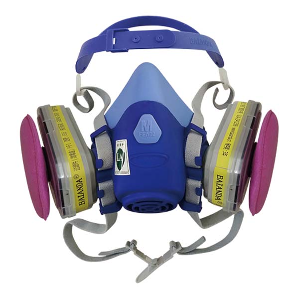 百安達(dá)FC33355硅膠雙濾盒過濾式防毒面具