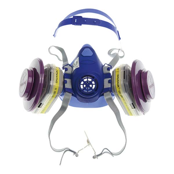 百安達FC33356硅膠雙濾盒過濾式防毒面具