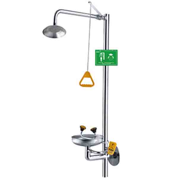 潤旺達WJH0358C接墻式洗眼器